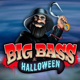 Big Bass Halloween logo by Pragmatic Play at LuckyWins CasinoBig Bass Halloween