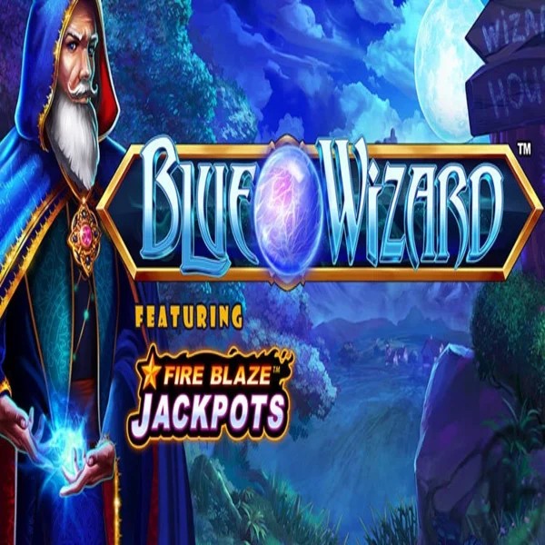 Blue Wizard Fire Blaze Jackpots online slot from Rarestone Gaming – play at luckywinscasino.eu.com