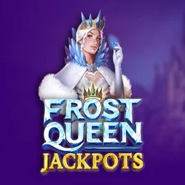 Frost Queen Jackpots online game logo by Yggdrasil on luckywinscasino.eu.com