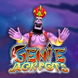 Genie Jackpots casino game by Blueprint Gaming – featured logo at LuckyWins Casino