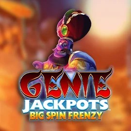 Genie Jackpots: Big Spin Frenzy logo by Blueprint Gaming at LuckyWins Casino