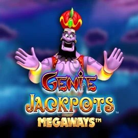 Official Jackpots logo: Genie Jackpots Megaways by Blueprint Gaming at LuckyWins Casino