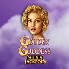 Golden Goddess Megajackpots logo – Jackpots by IGT at LuckyWins Casino