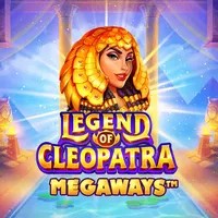 Legend of Cleopatra Megaways slot logo by Playson at LuckyWins Casino