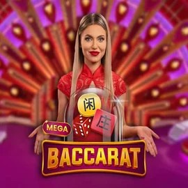 Enjoy Mega Baccarat by Pragmatic Play – logo hosted on luckywinscasino.eu.com