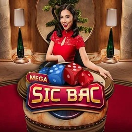 Mega Sic Bac logo – Live Casino by Pragmatic Play at LuckyWins Casino