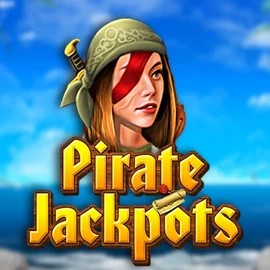 Pirate Jackpots slot visual from Belatra Games available on luckywinscasino.eu.com