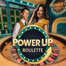 PowerUP Roulette by Pragmatic Play, showcased at luckywinscasino.eu.com – game logo