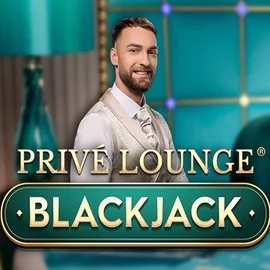Privé Lounge Blackjack slot icon by Pragmatic Play, available at LuckyWins Casino