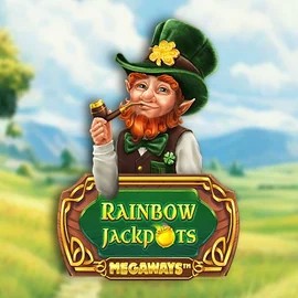 Rainbow Jackpots Megaways slot icon by Red Tiger Gaming, available at LuckyWins Casino