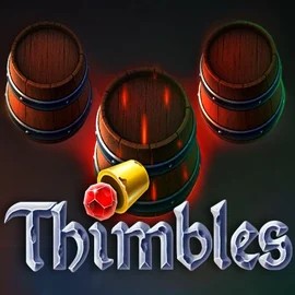 Logo of Thimbles from Evoplay at LuckyWins Casino