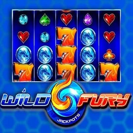 Wild Fury Jackpots slot logo by IGT at LuckyWins Casino