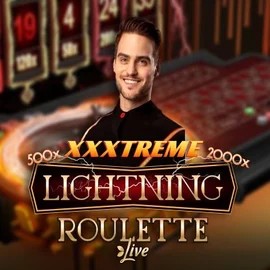 XXXtreme Lightning Roulette logo by Evolution at LuckyWins Casino
